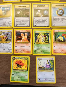 13 Card Lot Vintage NM 1st Edition French Pokemon TCG Neo Series WOTC - Image 3