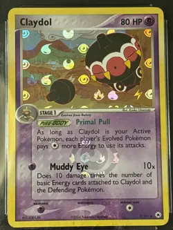 CGC 9.5 Claydol Reverse Holo 2/101 EX Hidden Legends 2004 Pokemon card Pop 3 - Image 2