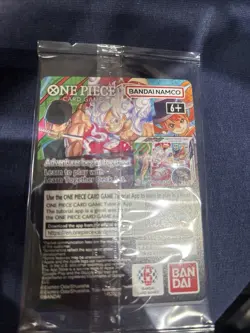 One Piece Monkey D. Luffy US Voyage College Basketball Promo Card Gonzaga SEALED - Image 4