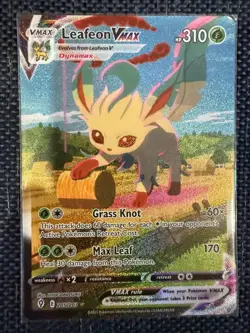 Leafeon VMAX 205/203 Alternate Art Secret Evolving Skies Pokemon Card TCG Engli - Image 1