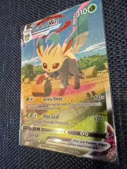Leafeon VMAX 205/203 Alternate Art Secret Evolving Skies Pokemon Card TCG Engli - Image 2