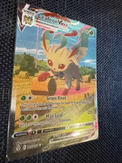 Leafeon VMAX 205/203 Alternate Art Secret Evolving Skies Pokemon Card TCG Engli - Image 3