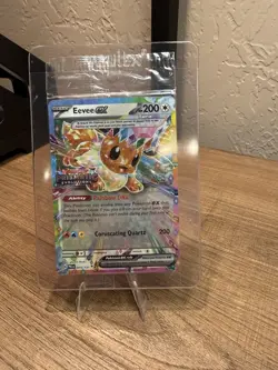 Eevee ex 075/131 - Prismatic Evolutions Stamp Promo - Sealed Pokemon Card NM - Image 1
