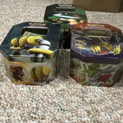 Pokemon Lot of 2007-2009 Giratina Tins full of Holos, Commons, and old cards - Image 2