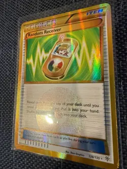 Random Receiver #138 Pokemon Plasma Storm 2013 trainer card juniper - Image 2