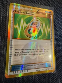 Random Receiver #138 Pokemon Plasma Storm 2013 trainer card juniper - Image 3