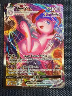 Mew VMAX - 269/264 - Alternate Art - Fusion Strike - Pokemon Card - NM 269/264 - Image 1