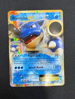 Pokemon Card Blastoise EX 21/108 XY Evolutions Ultra Rare NEAR MINT CONDITION - Image 1