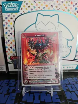 Chaotic TCG - Chaor Ultra Rare - 1st Edition Holographic Card 85/100/70/70 - 75 - Image 1