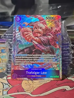 Trafalgar Law Alt Art OP05-069 Awakening Of A New Era One Piece Card Game Tcg - Image 1