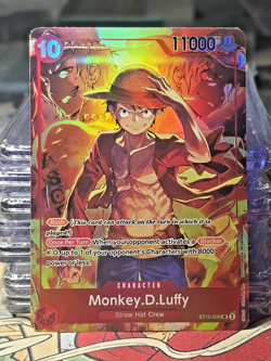 Monkey.D.Luffy (Treasure Booster Set) ST10-006 One Piece Promotion Cards Foil - Image 1