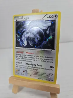 Pokemon TCG Lugia Fates Collide 78/124 Cracked Ice Holo Card mp - Image 1