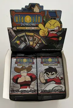 Xiaolin Showdown Trading Card Game Booster Box Opened Booster Packs Sealed - Image 1