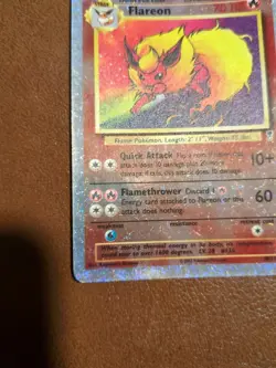 Flareon Reverse holo 10/110, 2002 Legendary Collection, Pokemon Card TCG - Image 4