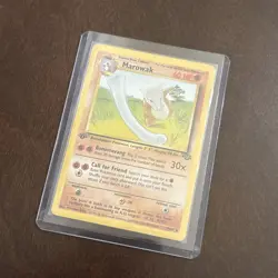 Pokemon Marowak TCG Jungle Card 39/64 Regular Uncommon 1st Edition LP - Image 3