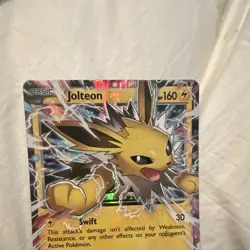 Pokemon Jolteon EX 28/83 Generations 160HP Ultra Rare Holo Card English 2016 - Image 3