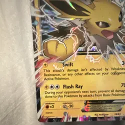 Pokemon Jolteon EX 28/83 Generations 160HP Ultra Rare Holo Card English 2016 - Image 5