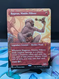 MTG Modern Horizons 2 Ragavan, Nimble Pilferer (Borderless) - Image 1