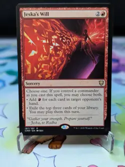 MTG Commander Legends- Jeska's Will Regular 187 - Image 1