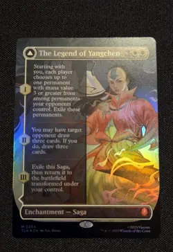 MTG - The Legend of Yangchen (FOIL Borderless) Avatar The Last Airbender NM #354 - Image 1