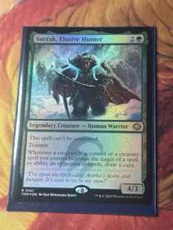Surrak, Elusive Hunter - Foil - - TDM - MTG - EN - NM - 0161 - Image 3