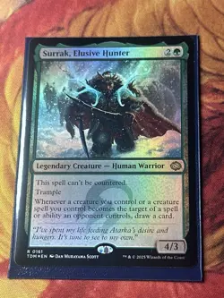 Surrak, Elusive Hunter - Foil - - TDM - MTG - EN - NM - 0161 - Image 5