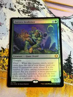 Aurora Awakener Mtg Foil M 0165 Lorwyn Eclipsed - Image 1