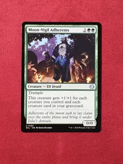 Moon-Vigil Adherents - Lorwyn Eclipsed ECL MTG Magic The Gathering #184 - Image 1