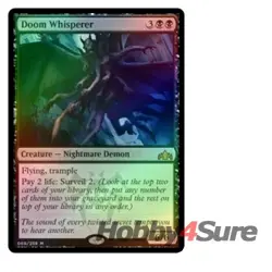 Foil Doom Whisperer M/NM Magic: The Gathering MTG Guilds Of Ravnica - Image 1