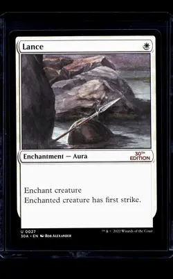2022 MTG Magic The Gathering 30A 30th Anniversary Edition #27 Lance - Image 1