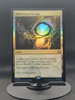 Multiversal Passage - R0180 Foil - Marvel's Spider-Man - Magic the Gathering NM - Image 1