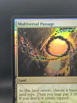Multiversal Passage - R0180 Foil - Marvel's Spider-Man - Magic the Gathering NM - Image 2