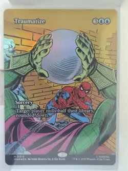 Foil Traumatize (Borderless) 15 M Marvel Universe Eternal-Legal - Image 1