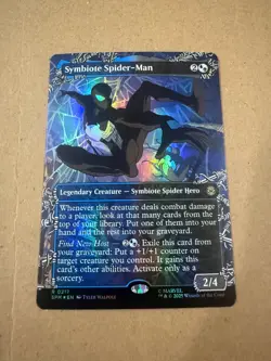 Symbiote Spider-Man 0271 (Borderless) Marvel's Spider-Man Foil - Image 1