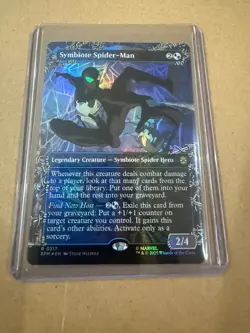 Symbiote Spider-Man 0271 (Borderless) Marvel's Spider-Man Foil - Image 3