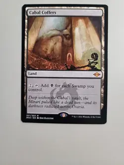 MTG Cabal Coffers Modern Horizons 2 301/303 Regular Mythic - Image 1