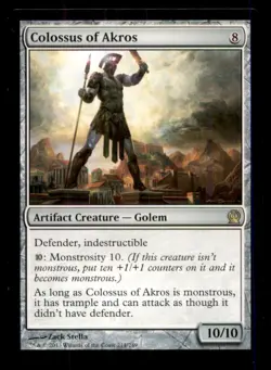 Colossus of Akros LP Light Play Theros MTG [11962] - Image 1