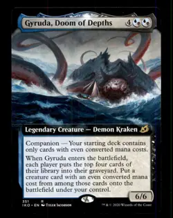Gyruda, Doom of Depths LP Light Play Ikoria: Lair of Behemoths MTG [12481] - Image 1