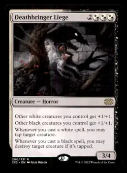 Deathbringer Liege LP Light Play Double Masters 2022 MTG [11657] - Image 1