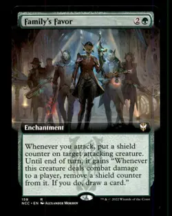 Family's Favor LP Light Play New Capenna MTG [12184] - Image 1