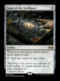 Tome of the Guildpact LP Light Play Ravnica Allegiance MTG [12347] - Image 1