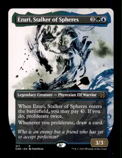 Ezuri, Stalker of Spheres LP Light Play Phyrexia: All Will Be One MTG [12512] - Image 1