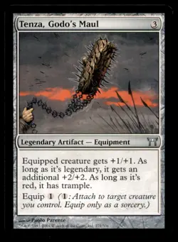 Tenza, Godo's Maul LP Light Play Champions of Kamigawa MTG [10115] - Image 1
