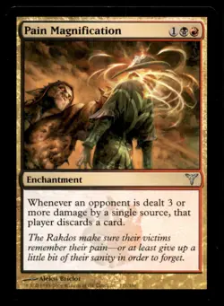 Pain Magnification LP Light Play Dissension MTG [10393] - Image 1