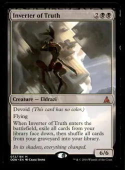Inverter of Truth LP Light Play Oath of the Gatewatch MTG [11273] - Image 1