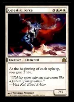 Celestial Force LP Light Play Commander 2011 MTG [11387] - Image 1