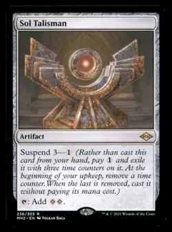 Sol Talisman LP Light Play Modern Horizons 2 MTG [11661] - Image 1