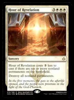 Hour of Revelation LP Light Play Hour of Devastation MTG [12003] - Image 1