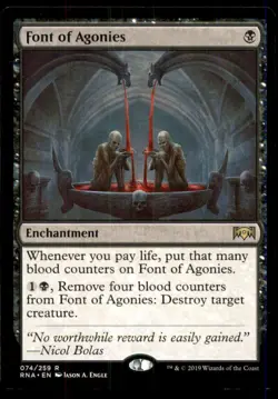 Font of Agonies LP Light Play Ravnica Allegiance MTG [11920] - Image 1