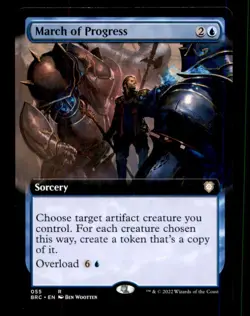 March of Progress LP Light Play Brother's War MTG [11940] - Image 1